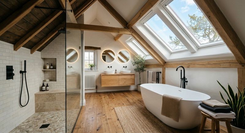 Attic Bathroom Remodeling in Upper Marlboro, MD