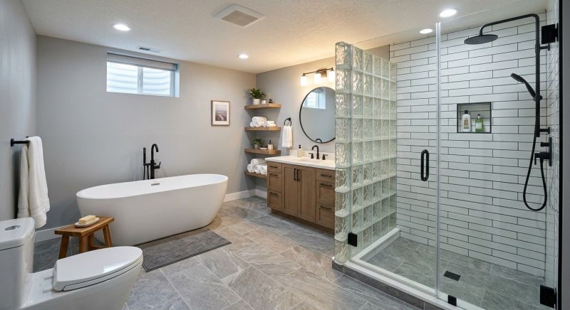 Basement Bathroom Remodeling in Upper Marlboro, MD